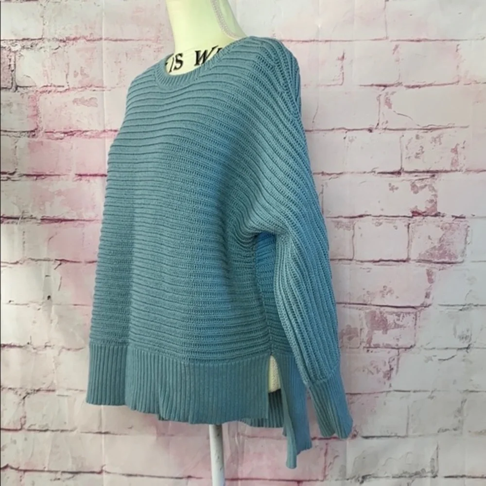 LOU & GREY Blue/Green Knitted Sweater